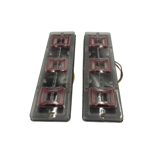 Pièces de camion de haute qualité, système d'éclairage de camion, feux arrière rectangulaires 24V/100W pour véhicules lourds - Product Image 2