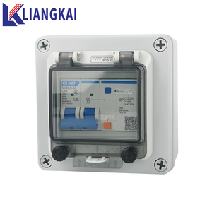 100A capacité de courant étanche en aluminium boîte de Distribution électrique ABS matière plastique armoire équipement de Distribution d'énergie - Product Image 1