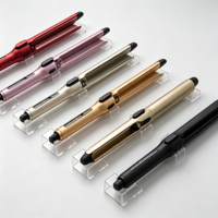 Fer à boucler rotatif pour salon de coiffure avec réglage de la température, 9 mm et 25 mm