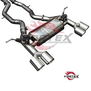 Escape Catback VORTEX SUS304 Valvetronic con Ajuste Personalizado para BMW F80 M3/F82 M4 3.0T 2014-2018 con Cuatro Salidas - Product Image 4
