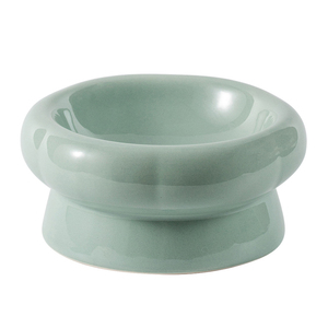 Mangkuk pemberi makan hewan peliharaan yang ditinggikan mangkuk anjing kucing mangkuk keramik tempat makan untuk hewan peliharaan - Product Image 2