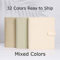 Meilleur Vendeur Yihe E-commerce Portefeuille Classeur A5 en Cuir Litchi 35 MM à 6 Anneaux avec Pochettes Zippées pour la Gestion du Budget et des Dépenses