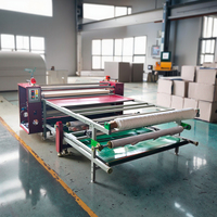 Xingyan Sublimation Transfert Rouleau Calendrier 1.7 mètres Rotatif Grande Machine De Presse À Chaleur Rouleau Machine De Transfert De Chaleur