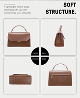 Sac Hobo en Cuir PU Grande Capacité pour Femme, Design ODM, avec Pompon Français et Chaîne Décorative, Sac à Bandoulière de Qualité Supérieure pour Femme