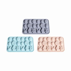 Molde de Silicona de 18 Cavidades para Huevos de Pascua y Animales - Antiadherente para Chocolate, Pasteles y Cubitos de Hielo - Product Image 1