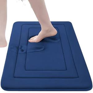 Tapete de Baño Rectangular Temu, Color Sólido, Poliéster, Antideslizante, Diseño Minimalista - Product Image 5