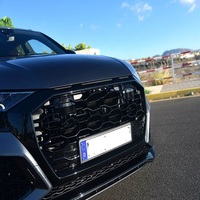 Grille de modification ABS pour calandre de pare-chocs avant Audi Q8 à RSQ8