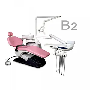 Низкая цена, портативный складной стоматологический стул с воздушным компрессором для стоматологической клиники