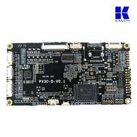 Placa de desarrollo de placa base EVB PX30 CPU basada en Quad Core 64bit Cortex A35 compatible con Linux Android