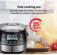 Indonésie Cuiseur à riz Offre Spéciale Pot multifonctionnel intelligent 5L avec fonction à faible teneur en sucre Cuisson Pot à riz sain