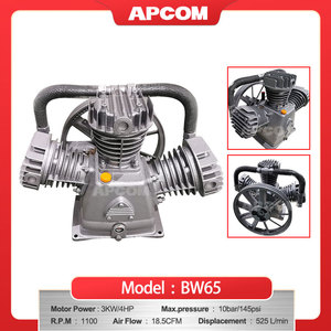 Tête de compresseur à piston, bloc compresseur professionnel à 3 cylindres, tête de pompe à piston haute efficacité pour usage industriel intensif - Product Image 5