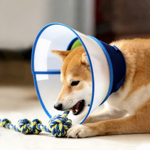 Soft Breathable <strong>Dog</strong> Cone Adjustable Pet Recovery E <strong>Collar</strong> After Surgery Anti-Bite Elizabethan <strong>Collar</strong> for <strong>Dogs</strong> - Product Image 3
