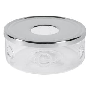 Calentador de Té de Vidrio con Tapa de Acero Inoxidable de 100 ml para Teteras - Product Image 1