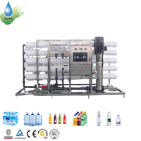 Machine de purification industrielle par osmose inverse, système de traitement de l'eau haute capacité 6000L/heure, osmose inverse, pompe à vase sous pression PLC