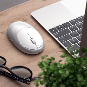 Souris rechargeable à double mode Bluetooth 5.2 2.4G USB, souris sans fil silencieuse pour ordinateur portable, tablette, Macbook - Product Image 6