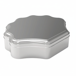 คอนเทนซาน L475 โอสเตอร์ ทินแคน 3 ลิตร กล่องขนมโอสเตอร์ 277 x 235 มม. x สูง 60 มม. ฝาแบบเลื่อน ตุรกี - Product Image 2