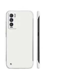 Anti-Vingerafdruk Frameloze Telefoon Covers Pc Materiaal Anti-Val Waterdichte Mobiele Telefoon Hoesjes Voor Realme Gt Q3 Pro Hoesjes