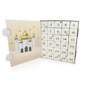 HOT Countdown Christmas Boxes 30 Day Luxury Advent Calendar Empty Perfume Packaging Gift Box