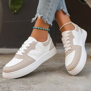 Zapatillas Deportivas Lindas Color Rosa y Blanco <span class=keywords><strong>para</strong></span> <span class=keywords><strong>Mujer</strong></span> Transpirables con Suela Gruesa <span class=keywords><strong>para</strong></span> Correr Estilo Casual de Otoño - Product Image 1