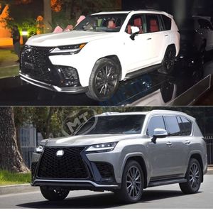 Maictop 2022 LX LX600 Auto Parts F-Sport Bodykit Facelift Upgrade Parachoques delantero de plástico Parrilla de labios Parrillas - Product Image 5