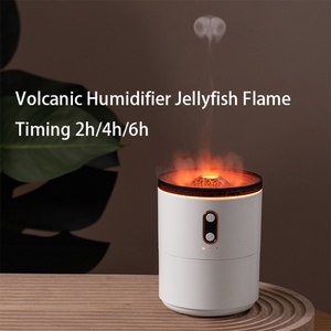 2024 New Hot-selling Volcanic Jellyfish USB Powered Portable <b>Humidifier</b> Aromatherapy for Car RV Use Low Noise Office Desktop - Product Image 3