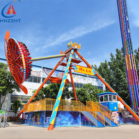 Équipement de terrain de jeu en métal pour l'extérieur Funfair Attractions Hammer Ride Big Pendulum for Exciting Playtime