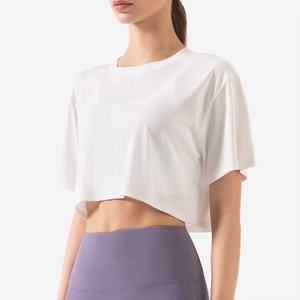 Camisetas Deportivas de Manga Corta para Mujer, Estilo Deportivo, para Verano, Fitness, Yoga, Casual, para Correr - Product Image 2