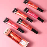 Gloss à lèvres liquide de luxe 3D couleur personnalisée, effet repulpant extrême, tubes de gloss à lèvres S.f.r Color.