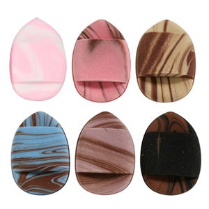 Esponja <span class=keywords><strong>de</strong></span> Maquillaje Mini para Dedos, Doble Color Mármol, Aplicador Cosmético para Ojos y Nariz, 360 Grados - Product Image 2