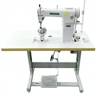 Machine à coudre industrielle pour perruques et toupets avec table, modèle Post Bed 810 820, pour la fabrication de dentelle capillaire en gros