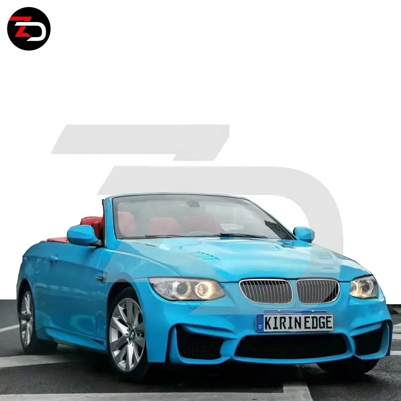 M4 Stijl Plastic Materiaal Body Kit Fonrt Bumper Fender Side Rok Achterbumper Voor Bmw 3 Serie E92 E93 2009-2013