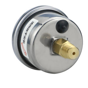 40mm 소형 압력 게이지 <span class=keywords><strong>Psi</strong></span> 바 단위의 고정밀 2.5% 압력계 디스플레이 축 방향 압력계 압력 게이지 - Product Image 3