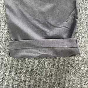 <span class=keywords><strong>Pantaloni</strong></span> larghi in tessuto di <span class=keywords><strong>lino</strong></span> <span class=keywords><strong>grigio</strong></span> <span class=keywords><strong>pantaloni</strong></span> di canapa Casual leggeri per gli uomini su misura <span class=keywords><strong>pantaloni</strong></span> con coulisse a gamba dritta - Product Image 4