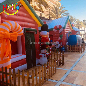 Nouvelle conception Tente de bonhomme de <span class=keywords><strong>neige</strong></span> personnalisée Tente gonflable de Noël Igloo Maison auvent extérieur Tente de camping - Product Image 4