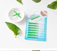 Brosse interdentaire en forme de I, 8 pièces, pour soins bucco-dentaires, prix d'usine