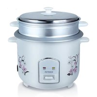 Appareils de cuisine de petite taille 1,0 L/1,2 L/1,8 L/2,2 L, casserole en aluminium antiadhésive, appareils de cuisine de petite taille, cuiseur à riz cylindrique avec cuiseur vapeur