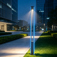 Lámpara de Jardín de la Serie Elite, Personalizable, Fabricada en Aluminio, Lámpara de Poste LED, Precio Directo de Fábrica