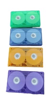 Cassette VHS vierge V0, couleur unie, assortiment de couleurs, couleur personnalisée, boîtier rigide en plastique