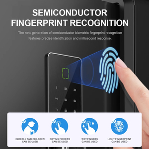 Coffre-fort pour argent, coffre-fort électronique à empreintes digitales pour hôtel, coffre-fort antivol en acier massif pour la maison, coffre-fort pour argent pour hôtel - Product Image 3