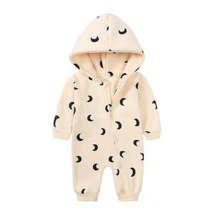 Baby Bodysuit, Jungen Kleidung Mädchen Bodysuit, Frühling und Herbst Langarm Onesie Set Neugeborenen Schlafanzug mit Reiß verschluss - Product Image 2