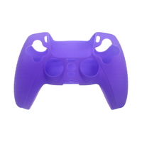 Coque de protection souple en silicone multicolore antidérapante pour manette PS5