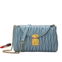 Sac à bandoulière de luxe pour femme de haute qualité nouveau sac à main en peau d'agneau pour l'été et le printemps