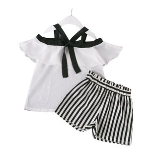 Ropa para Bebé Niña en Oferta, Top sin Mangas + Pantalones con Estampado de Rayas, Conjuntos de Ropa de Boutique de 2 Piezas para Niñas - Product Image 6