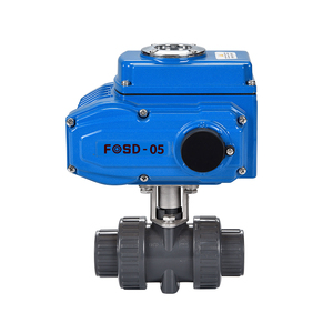 วาล์วบอลพลาสติกไฟฟ้าแบบอัจฉริยะ 2 ทาง DC24V 220VAC ผู้ผลิตวาล์วบอล <span class=keywords><strong>PVC</strong></span> ไฟฟ้าสำหรับน้ำ - Product Image 4