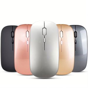 High Quality 2.4ghz Ultra-thin Silent Mouse Rgb Rechargeable Wireless Gaming Mouse for Pc Games - Product Image 1