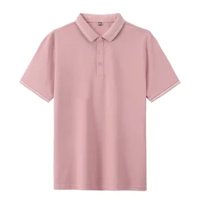 เสื้อโปโลผู้ชาย แขนสั้น น้ำหนักเบา ระบายอากาศได้ดี เหมาะสำหรับฤดูร้อน สีพื้น เรียบง่าย สบายๆ - Product Image 6