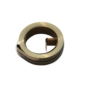 Stainless Steel Spiral Torsion Power Spring 80mm OD Flat Coil <b>Clock</b> Spring for Retractable Cable Rewind Mechanism Custom Spring - Product Image 2
