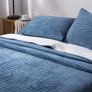 Ensemble <span class=keywords><strong>de</strong></span> literie <span class=keywords><strong>de</strong></span> luxe en velours Design somptueux <span class=keywords><strong>housse</strong></span> <span class=keywords><strong>de</strong></span> <span class=keywords><strong>couette</strong></span> <span class=keywords><strong>et</strong></span> taie d'oreiller ensembles <span class=keywords><strong>de</strong></span> <span class=keywords><strong>couette</strong></span> doux <span class=keywords><strong>et</strong></span> chauds Techniques tissées - Product Image 3