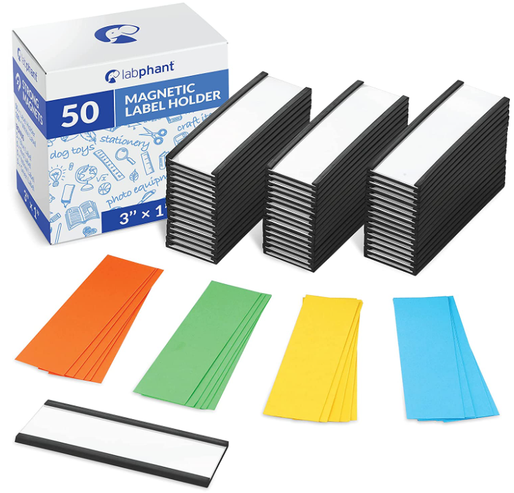 Магнитные держатели этикеток для умственной поверхности