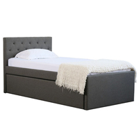 Offre Spéciale lit simple de luxe de style moderne OEM ODM avec tiroir